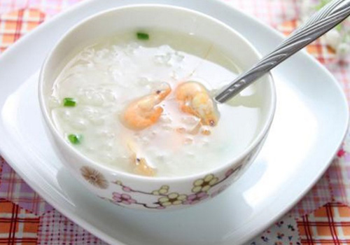 鲜虾粥