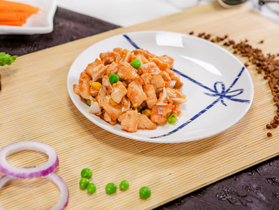 脆骨鸡丁