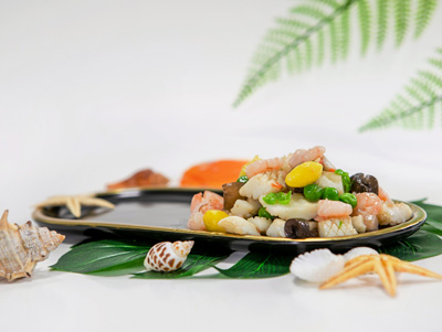 海参鱿鱼花